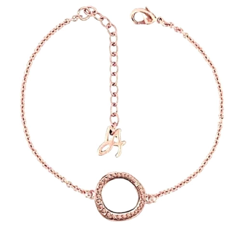 Adore Swarovski Stack & Sparkle Bracelet Rose-Gold Plated
